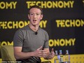Nhà sáng lập Facebook Mark Zuckerberg. (Nguồn: Bloomberg)