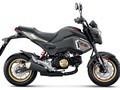 Honda MSX 125SF ABS 2017 có tùy chọn màu sơn đen/xám và đỏ trắng.
