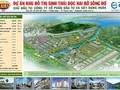 Quy hoạch tổng quan dự án khu đô thị sinh thái dọc hai bờ sông Đơ tổng diện tích hơn 67ha/ Ảnh: hud4.vn