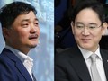 Ông Kim Beom-su và thái tử Samsung Lee Jae-yong