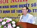 Phó Thủ tướng Chính phủ Vương Đình Huệ chỉ đạo tại Hội nghị