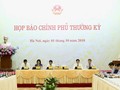 Quang cảnh buổi họp báo Chính phủ thường kỳ tháng 9/2018 (Nguồn: VGP)