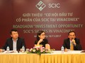 Đại diện của Vinaconex trả lời các câu hỏi của nhà đầu tư trong đợt tổ chức chào bán vốn lần đầu diễn ra ngày 16/11/2017 (Nguồn: VCG)