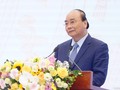 Thủ tướng Nguyễn Xuân Phúc phát biểu tại hội nghị (Ảnh: VGP)