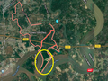 Vị trí dự án 156ha do Sài Gòn Gôn làm chủ đầu tư (Ảnh chụp màn hình - Nguồn: Google Maps)
