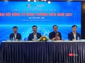 Ban Chủ toạ tại ĐHĐCĐ thường niên năm 2021 của CTCP Bất động sản Thế Kỷ (Ảnh: P.D)