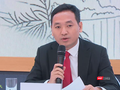 CEO Gelex Nguyễn Văn Tuấn phát biểu trả lời cổ đông tại AGM 2021 (Ảnh chụp màn hình)