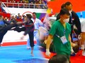 Võ sĩ bị đánh gãy răng vẫn giành HCV SEA Games 31