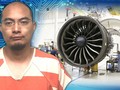 Hứa Ngạn Quân bị bắt và cáo buộc tìm cách đánh cắp công nghệ vật liệu hợp kim dùng chế tạo cánh quạt của động cơ turbine của GE Avation