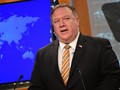 Ngày 13/7, Ngoại trưởng Mike Pompeo tuyên bố gọi các yêu sách của Trung Quốc đối với chủ quyền Biển Đông là bất hợp pháp, bác bỏ "Đường 9 đoạn" của Bắc Kinh (Ảnh: Deutsche Welle).