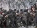 Hình ảnh trong video về vụ ẩu đả giữa lính hai bên Trung - Ấn ở thung lũng sông tại Ladakh (Ảnh: Đa Chiều).