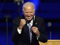 Chính sách với Trung Quốc của ông Joe Biden được dư luận đặc biệt quan tâm. Trong ảnh, ông Biden rất phấn khích khi tuyên bố thắng cử hôm 7/11 (Ảnh: AP).