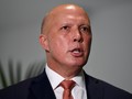 Bộ trưởng Quốc phòng Australia Peter Dutton gây sóng gió với phát biểu về việc hủy bỏ cho Trung Quốc thuê cảng Darwin 99 năm (Ảnh: Guancha).