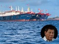 Hôm 14/5, Tổng thống Philippines Duterte (ảnh nhỏ) bày tỏ quyết không nhượng bộ trong vấn đề tranh chấp chủ quyền với Trung Quốc ở Biển Đông (Ảnh: Đông Phương). 