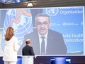 Ngày 12/6, ông Tedros Adhanom phát biểu qua truyền hình tại Hội nghị thượng đỉnh Nhóm G7, kêu gọi Trung Quốc cởi mở, hợp tác truy xuất nguồn gốc SARS-CoV-2 (Ảnh: Đa Chiều).