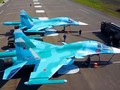 Máy bay tiêm kích bom hạng nặng Su-34 là loại máy bay Nga được tình báo Ukraine nhằm tới (Ảnh: Guancha).