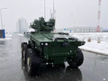 Robot chiến đấu công nghệ AI "Marker" của Nga được Moscow cho là vũ khí khắc chế xe tăng Mỹ và Đức ở chiến trường Ukraine (Ảnh: Sputnik).