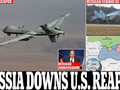 Hãng CNN đưa tin về vụ việc "Nga hạ chiếc Reaper của Mỹ".