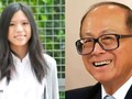 Tỷ phú giàu nhất Hồng Kông Lý Gia Thành đã chọn cháu gái Lý Tư Đức làm người kế nghiệp mình (Ảnh: Toutiao)