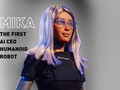 Robot AI Mika, Giám đốc điều hành công ty đầu tiên trên thế giới (Ảnh: Nbd)