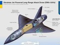 Loại vũ khí mới tên lửa - UAV mang tên "Palyanytsia" mà Ukraine vừa phát triển (Ảnh: NetEasy)