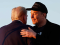 Tổng thống Mỹ đắc cử Donald Trump và Elon Musk.