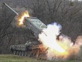Pháo phản lực nhiệt áp TOS-1A Solntsepek. Ảnh minh họa TV Zvezda