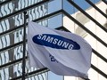 Lá cờ Samsung trước tòa nhà văn phòng Seocho ở Seoul ngày 5/1/2023. Ảnh: Bloomberg