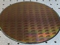 Một tấm wafer chip silicon. Ảnh minh họa Tech Xplore.