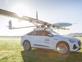 UAV Kea Atmos Mk1 cất cánh với Audi e-tron. Ảnh Kea Aerospace