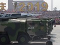 Tên lửa đạn đạo tầm trung DF-17 trong cuộc diễu binh ngày Quốc Khánh Trung Quốc năm 2019. Ảnh SCMP