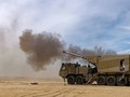 Hệ thống Rheinmetall và Elbit Pháo tự hành bánh lốp 155mm L52 tự động. Ảnh Military Leak