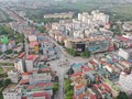 Một góc thị xã Mỹ Hào nhìn từ trên cao