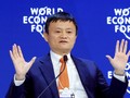 Nhà sáng lập và Chủ tịch điều hành Alibaba Jack Ma phát biểu tại Diễn đàn Kinh tế Thế giới tại Davos. Ảnh: CNBC