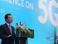 Bộ trưởng Bộ Thông tin & Truyền thông Nguyễn Mạnh Hùng phát biểu khai mạc Hội thảo ASEAN về 5G. 