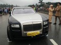 Chiếc Rolls-Royce Ghost đã gây ra tai nạn