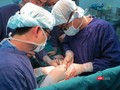 Một ca phẫu thuật ở Bệnh viện Việt Đức