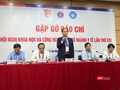 TS. Phạm Văn Tác - Cục trưởng Cục KH&CN Bộ Y tế, Phó Trưởng Ban chỉ đạo Hội nghị - nhấn mạnh những nét mới của Hội nghị KH&CN tuổi trẻ ngành y tế lần thứ XXI