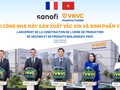 Tổng thống Pháp và Phó Chủ tịch nước Võ Thị Ánh Xuân khởi công Nhà máy Vắc xin và Sinh phẩm VNVC
