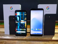 Pixel 3a (bên trái) và Pixel 3a XL (bên phải). Ảnh: Gadgetsnow.