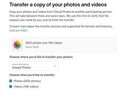 Apple cho chuyển ảnh từ iCloud sang Google Photos