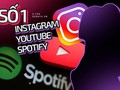 Instagram, YouTube ,Spotify