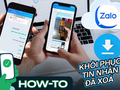 Cách khôi phục tin nhắn đã xoá trên Zalo chỉ trong nháy mắt
