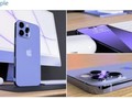 iPhone 14 rò rỉ những hình ảnh concept mới nhất, chắc chắn sẽ có màu tím