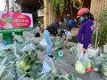 Điểm giải cứu nông sản từ Hải Dương tại số nhà 370 đường 2/9 (quận Hải Châu, TP Đà Nẵng).