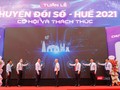Đại diện Bộ TT&TT, Viettel, đại diện UBND tỉnh T.T.Huế tại sự kiện "Tuần lễ Chuyển đổi số tỉnh T.T.Huế 2021"
