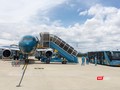 Máy bay đưa người dân từ TP HCM về quê tránh dịch COVID-19 hạ cánh xuống sân bay Đà Nẵng
