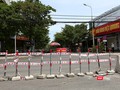 Một khu vực phong toả y tế tại phường An Hải Bắc, quận Sơn Trà, TP Đà Nẵng
