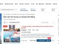 Bất chấp dự án Khu căn hộ Asiana chưa đủ điều kiện, các trang web vẫn rao bán