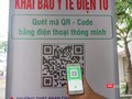 Đà Nẵng yêu cầu người dân thực hiện khai báo y tế điện tử và quét mã QR để đảm bảo phòng chống dịch COVID-19